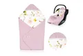 Kinderdecke TRAVEL SWADDLE BLANKET, lionelo, Hypoallergene Materialien/Bambus und Baumwolle/TOG 2,5