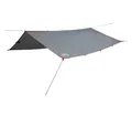 vidaXL Tarp-Zelt Tarp Grau und Orange 300x294 cm Wasserdicht, (1 tlg)
