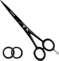 Candure Haarschere Friseurschere Profi 6 Zoll Haarschneideschere Haare und Bart
