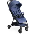 Chicco Buggy Urbino, Blau, Textil, 53x103x80 cm, Einhand-Faltmechanismus, Baby on Tour, Kinderwagen, Buggys