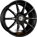 4x TOMASON TN1 Black Painted 7x17 ET40 5x100 Alufelgen 17 Zoll