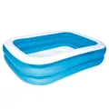 Bestway Family Pool Planschbecken für Kinder Gartenpool in ca. 211 x 132 x 46 cm