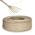 Premium X 100m Telefonkabel 6x2x0,6mm J-Y(ST) Y Telefonleitung 12-Adern rund Fernmeldekabel Installationsleitung Verlegekabel