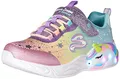 Skechers Mädchen Unicorn Dreams Sneaker, Purple Textile Multi Trim, 31 EU