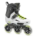Rollerblade Lightning 110, Inline Skates für Männer, Urban Inliner, Weiss/Schwarz, 40.5/41