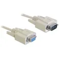 DeLOCK Serielles Kabel D-Sub 9 Stecker zu Buchse 2 m