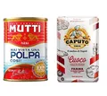 Testpaket 10x Caputo Cuoco 1kg Mehl - 12x Mutti Polpa Pomodoro Tomatenpulpe 400g
