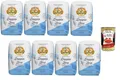 Italian Gourmet Bundle – Doppio Zero Weizenmehl Typ 00 Allzweck für Pizza, Pasta & Backen, 8×1 kg (8 kg) Vorratspack, fein vermahlen für Teig & Gebäck + Italian Gourmet Polpa