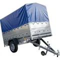 Führerschein B Anhänger GARDEN TRAILER 230 KIPP mit Stützrad, zusätzlichen Bordwänden, Hochplane und Hochspriegel H800