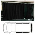 Maß Gardinen Vorhänge für Sonnenschutz Mercedes Vito W638 1996-2003 Schwarz701