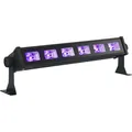 IBIZA LED-UVBAR6 UV Schwarzlicht LEISTE 6x3 WATT PARTY DISCO CLUB DEKO MUSIK DJ