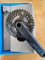 SHIMANO SLX FC-M7120 Kurbelgarnitur, 36/26 Zähne, 2x12fach, 175mm