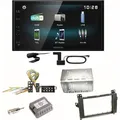 Kenwood DMX-125DAB Bluetooth MP3 DAB+ Einbauset für Mercedes Vito Viano W639