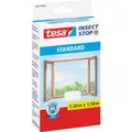 tesa Insektenschutz STANDARD für Fenster, mit Klettband, ohne Bohren (130 x 150 cm) (55672-00020-03)