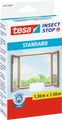 TESA 55672 WS - tesa Insect Stop, Fenster, 1,30 m x 1,50 m, weiß