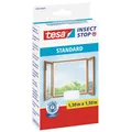 Tesa Fliegengitter Standard für Fenster 130 cm x 150 cm Weiß