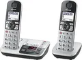 Panasonic KX-TGE522GS silber-schwarz Seniorentelefon,Hörgerätkompatibel BRANDNEU