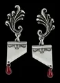 Alchemy Gothic Ohrringe - Marie Antoinette - Fantasy Guillotine Ohrstecker
