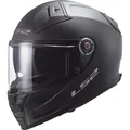 LS2 Motorrad Helm Gr. M Vector II 2 Solid FF811 Integralhelm schwarz matt