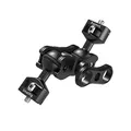 SmallRig Articulating Arm mit doppeltem Kugelkopf von 360° einstellbarem Drehung und mit 1/4 "Schraube Mount Adapter und Halterung zu Feldmonitor, Led-Leuchten, Sucher - 2070B