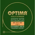 OPTIMA 24K Gold Strings Satz Light .012-.052