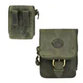 Greenburry Gürteltasche Leder Hüfttasche Vintage oliv