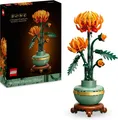 Lego Icons Chrysantheme, kreatives Bauset für Erwachsene, Pflegeleichte Pflanze