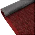 ANRO Läufer, Eckig, Höhe: 6 mm, Textil rot 80 cm x 160 cm x 6 mm