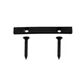 Musiclily Pro 45mm Messing Bass Saitenniederhalter String Retainer Bar für 5-Saiter E-Bass, Schwarz