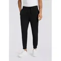 HUGO Sweathose Dayote Regular Fit, elastischer Bund, Seitentaschen schwarz L