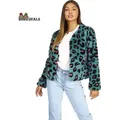 BRAVE SOUL Animal Print Kunstpelz Jacke LJK-FLIS S - Ihr Trendsetter für stilvolle Winterwärme
