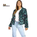 BRAVE SOUL Animal Print Kunstpelz Jacke LJK-FLIS S - Ihr Trendsetter für stil...