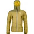 Ortovox Herren Swisswool Zinal Jacke (Größe M, oliv)