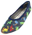 Beck Unisex Kinder Dinosaurus Gymnastikschuhe, Blau, 29 EU