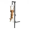 VEVOR Game Hoist mit Seilwinde & Gambrel, 181 kg Tragkraft, Lkw-Wildhebezeug mit 5,08 cm Empfänger, 360-Grad-Schwenkschaft & einstellbarer Höhe, zum