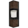 Kaminofen aus Stahl KRATKI TORA/M 8 kW Ø 150 Quarzsinter OXIDE MORO