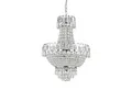 Lindby Kronleuchter Casparia, Transparent IP20, 5 x 40 W
