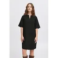 Ichi Blusenkleid Kleid IHLINO schwarz 36