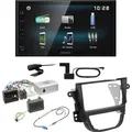 Kenwood DMX-125DAB USB MP3 Bluetooth Digitalradio Einbauset für Opel Mokka A