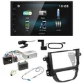 Kenwood DMX-125DAB USB MP3 Bluetooth Digitalradio Einbauset für Opel Mokka A