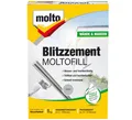 MOLTO Spachtelmasse MOLTO Moltofill Blitzzement Grau Außen und Innen 1 Kg