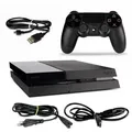 PS4 Konsole Modell Cuh-1216A 500Gb in Schwarz #34 + Stromkabel + HDMI + original Controller mit Ladekabel