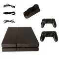 Sony Playstation 4 PS4 CUH-1216A 500GB - defekter Power Knopf - 2x Controller!