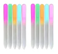 10 Stück Glasnagelfeile im Etui | Glasfeile | Nagelfeilen Set Glas | Nagel Feile