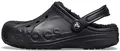 Crocs Unisex Erwachsene Baya Lined Clog Clog, Black/Black, 39/40 EU