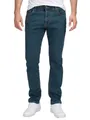 Lorenzo Loren Herren Jeans Regular Fit Baumwolle Männer Hose Denim Straight Cut Stonewashed LL-4015 Blau W40 L38