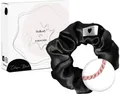 Bellody Original Seiden Scrunchies (1 Stück - Classic Black) Haargummi