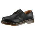 DR. MARTENS 1461 3 Eye Shoe NAPPA Schnürschuh Freizeitschuh, Halbschuh, schmale Form mit Luftkammern Laufsohle schwarz 44 EU