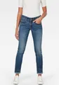 G-STAR Straight-Jeans Midge Straight Women mit Used-Effekten
