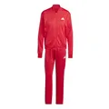 adidas Women's ESSENTIALS 3-STRIPES TRACKSUIT, pure ruby/white, M